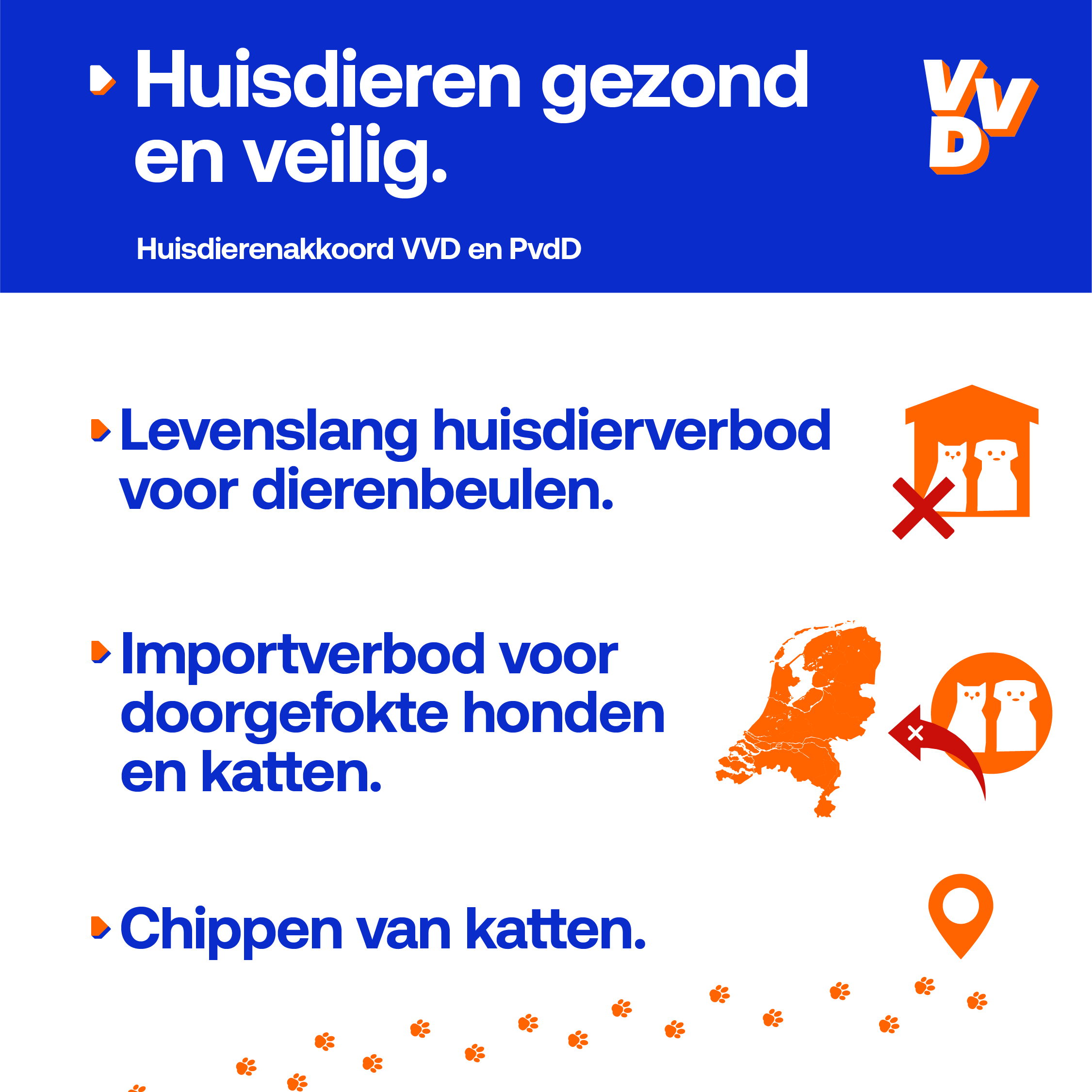 Huisdieren gezond en veilig